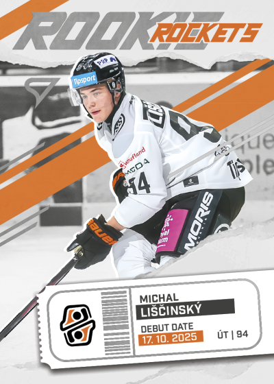 Liščinský Michal 25-26 Tipsport Liga Rookie Rockets #RR-11