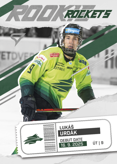 Urdák Lukáš 25-26 Tipsport Liga Rookie Rockets #RR-14