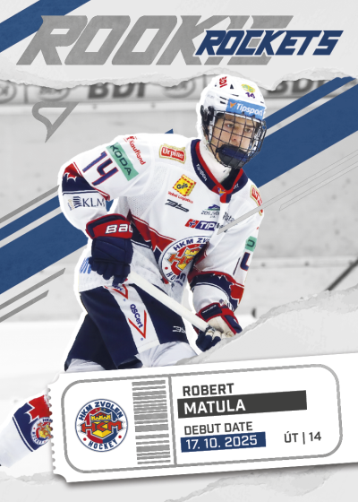 Matula Robert 25-26 Tipsport Liga Rookie Rockets #RR-17
