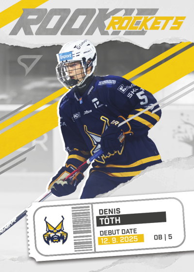 Tóth Denis 25-26 Tipsport Liga Rookie Rockets #RR-18