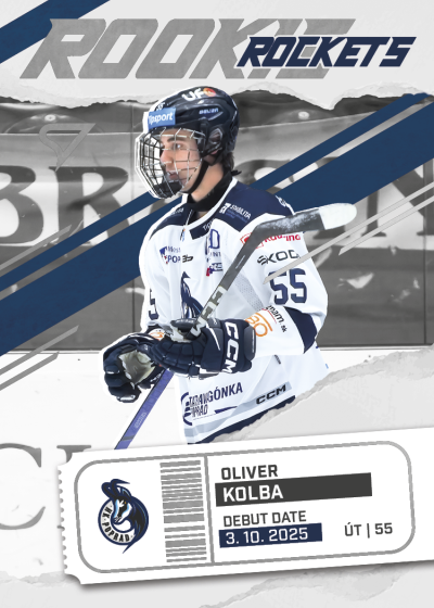 Kolba Oliver 25-26 Tipsport Liga Rookie Rockets #RR-19