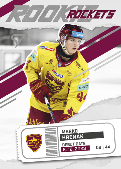 Hrenák Marko 25-26 Tipsport Liga Rookie Rockets #RR-21