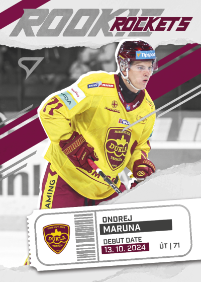 Maruna Ondrej 25-26 Tipsport Liga Rookie Rockets #RR-23