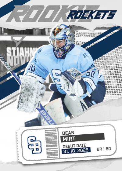 Mirt Dean 25-26 Tipsport Liga Rookie Rockets #RR-24