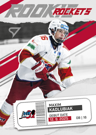 Kadlubiak Maxim 25-26 Tipsport Liga Rookie Rockets #RR-26