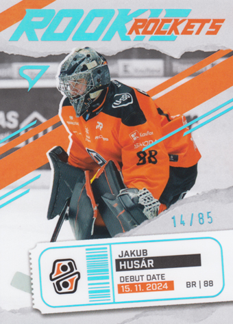 Husár Jakub 25-26 Tipsport Liga Rookie Rockets Blue #RR-10