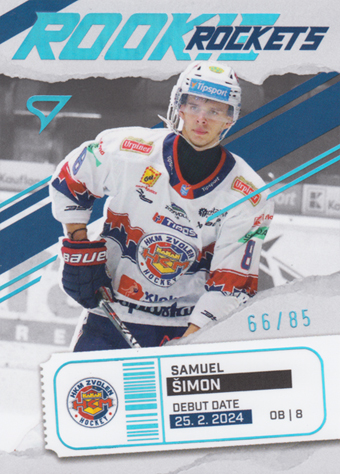 Šimon Samuel 25-26 Tipsport Liga Rookie Rockets Blue #RR-15