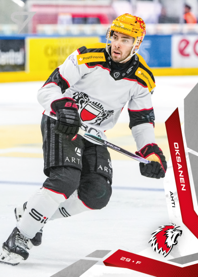 Oksanen Ahti 25-26 National League #33