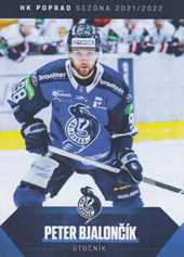 Bjalončík Peter 21-22 Slovakian Poprad