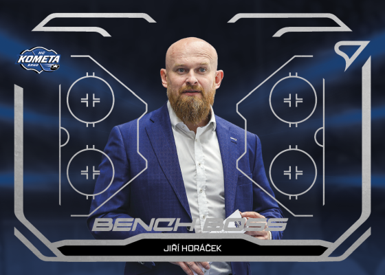 Horáček Jiří 25-26 Tipsport Extraliga Bench Boss #BB-01