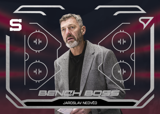 Nedvěd Jaroslav 25-26 Tipsport Extraliga Bench Boss #BB-03