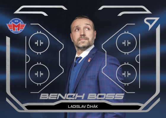 Čihák Ladislav 25-26 Tipsport Extraliga Bench Boss #BB-07