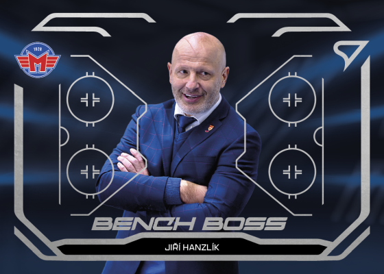 Hanzlík Jiří 25-26 Tipsport Extraliga Bench Boss #BB-08
