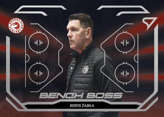 Žabka Boris 25-26 Tipsport Extraliga Bench Boss #BB-10