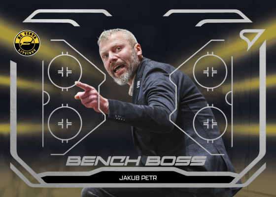 Petr Jakub 25-26 Tipsport Extraliga Bench Boss #BB-11