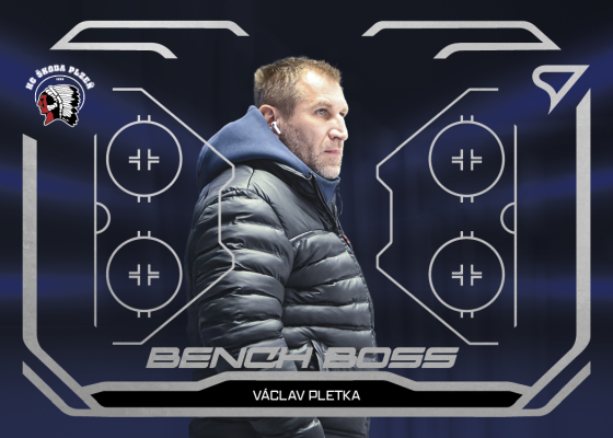 Pletka Václav 25-26 Tipsport Extraliga Bench Boss #BB-13