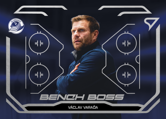 Varaďa Václav 25-26 Tipsport Extraliga Bench Boss #BB-15
