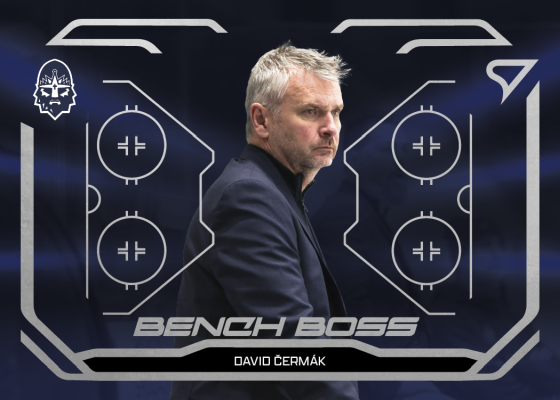 Čermák David 25-26 Tipsport Extraliga Bench Boss #BB-16