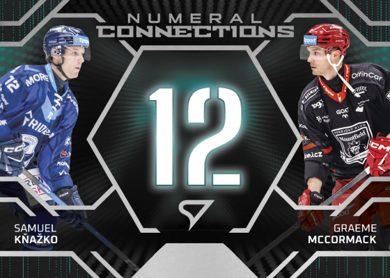 Kňažko McCormack 25-26 Tipsport Extraliga Numeral Connections #NC-04