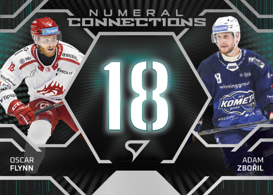 Flynn Zbořil 25-26 Tipsport Extraliga Numeral Connections #NC-07