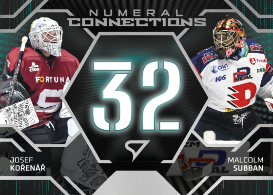 Kořenář Subban 25-26 Tipsport Extraliga Numeral Connections #NC-13