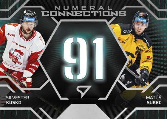 Kusko Sukeľ 25-26 Tipsport Extraliga Numeral Connections #NC-17