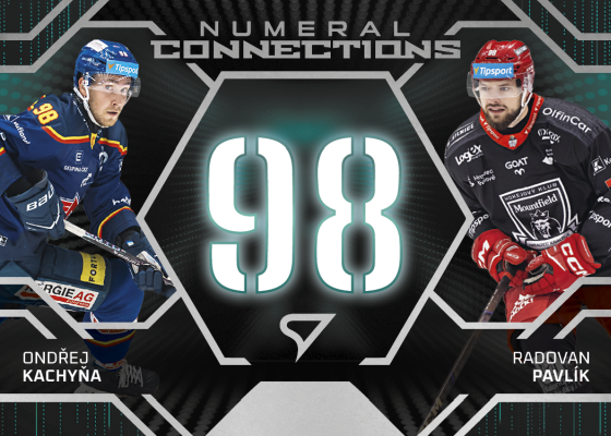 Kachyňa Pavlík 25-26 Tipsport Extraliga Numeral Connections #NC-18