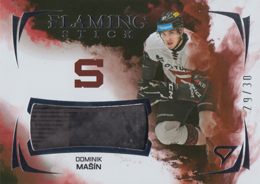 Mašín Dominik 25-26 Tipsport Extraliga Flaming Stick Silver #FS-DM