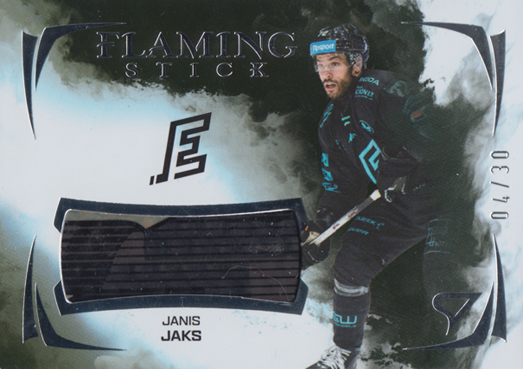 Jaks Jānis 25-26 Tipsport Extraliga Flaming Stick Silver #FS-JJ