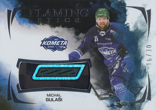 Gulaši Michal 25-26 Tipsport Extraliga Flaming Stick Silver #FS-MG