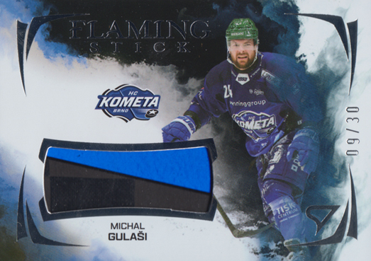 Gulaši Michal 25-26 Tipsport Extraliga Flaming Stick Silver #FS-MG