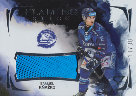 Kňažko Samuel 25-26 Tipsport Extraliga Flaming Stick Silver #FS-SK