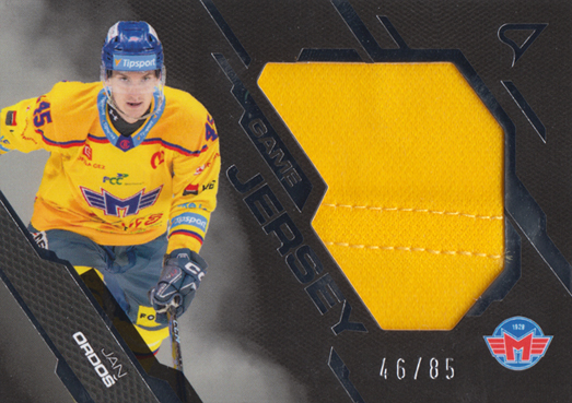Ordoš Jan 25-26 Tipsport Extraliga Game Jersey Silver #GJ-JO