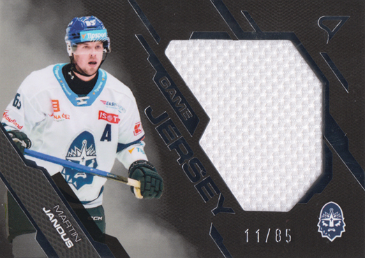 Jandus Martin 25-26 Tipsport Extraliga Game Jersey Silver #GJ-MJ