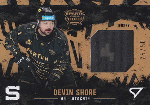 Shore Devin 25-26 Tipsport Extraliga Sparta vzdává hold Jersey #J-DS