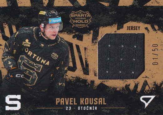 Kousal Pavel 25-26 Tipsport Extraliga Sparta vzdává hold Jersey #J-PK