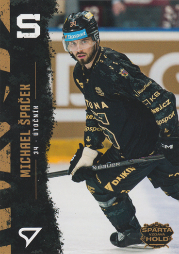 Špaček Michael 25-26 Tipsport Extraliga Sparta vzdává hold #21