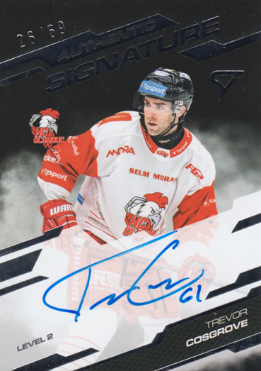 Cosgrove Trevor 25-26 Tipsport Extraliga Authentic Signature Level 2 #SL2-CO