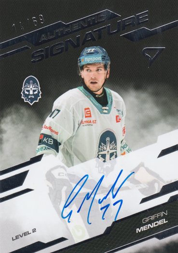 Mendel Griffin 25-26 Tipsport Extraliga Authentic Signature Level 2 #SL2-GM