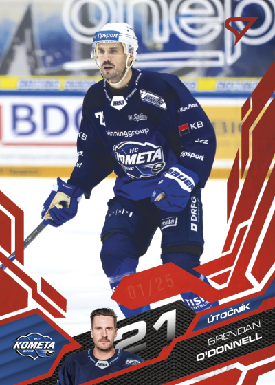 O'Donnell Brendan 25-26 Tipsport Extraliga Red #259