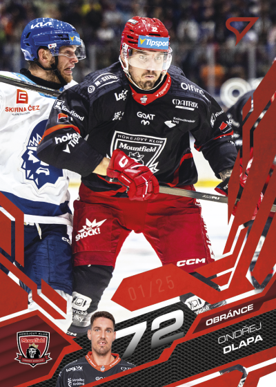Dlapa Ondřej 25-26 Tipsport Extraliga Red #277