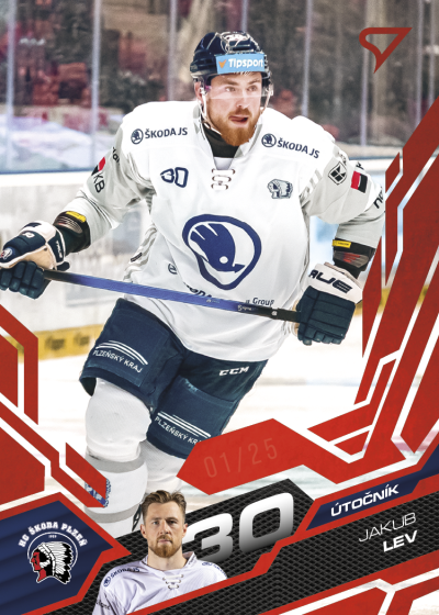Lev Jakub 25-26 Tipsport Extraliga Red #326