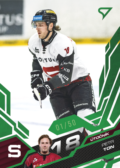 Ton Petr 25-26 Tipsport Extraliga Green #274