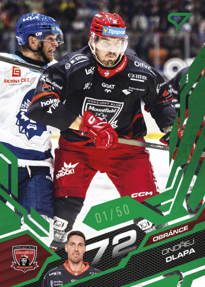 Dlapa Ondřej 25-26 Tipsport Extraliga Green #277