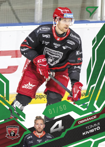 Kivistö Tommi 25-26 Tipsport Extraliga Green #279