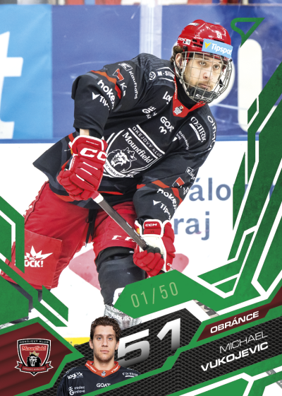 Vukojevic Michael 25-26 Tipsport Extraliga Green #281
