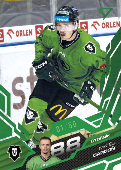 Gardoň Matěj 25-26 Tipsport Extraliga Green #305