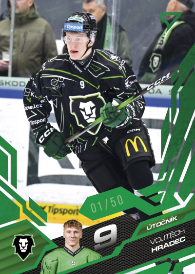 Hradec Vojtěch 25-26 Tipsport Extraliga Green #306