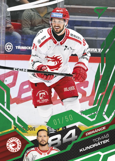 Kundrátek Tomáš 25-26 Tipsport Extraliga Green #311