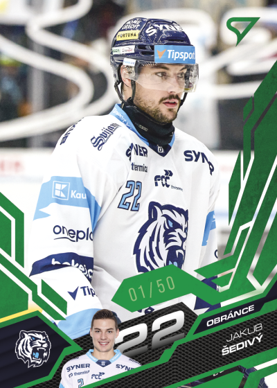 Šedivý Jakub 25-26 Tipsport Extraliga Green #333